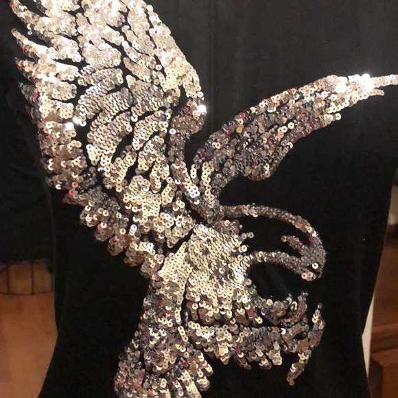 IISLI TOP, SEQUINED EAGLE - Picture 2 of 4